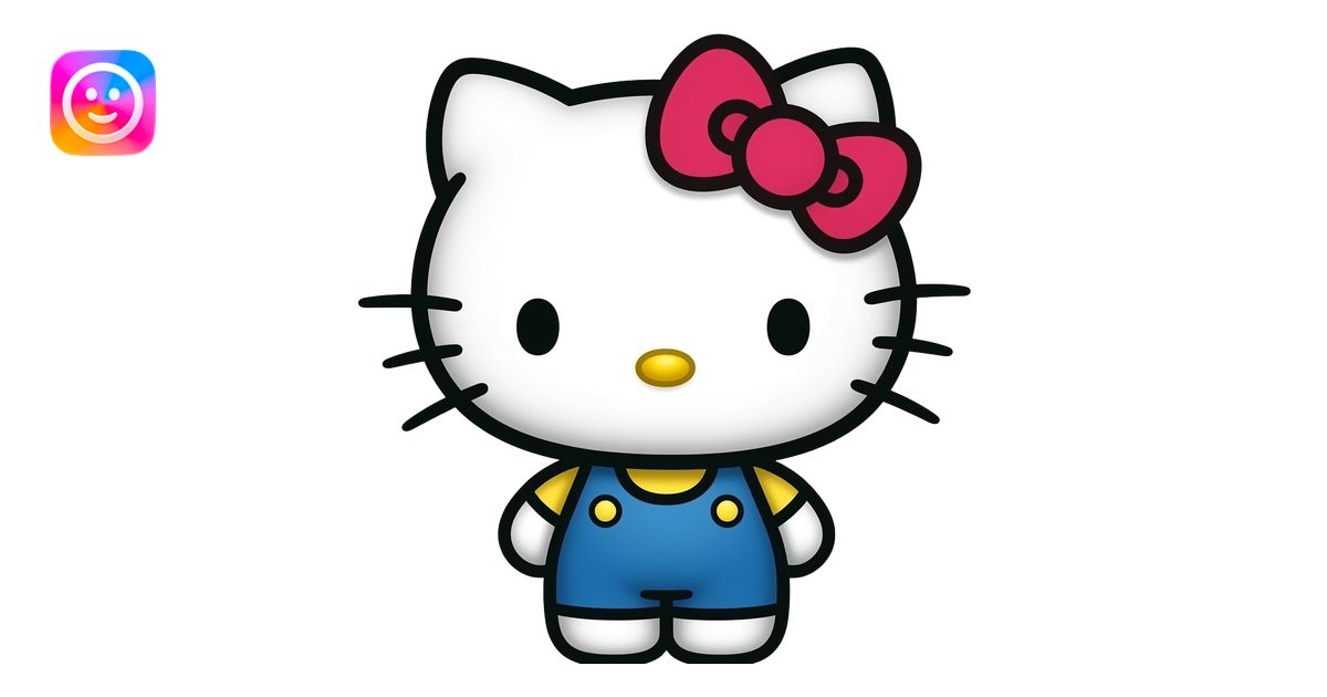 Hello kitty emoji | AI Emoji Generator