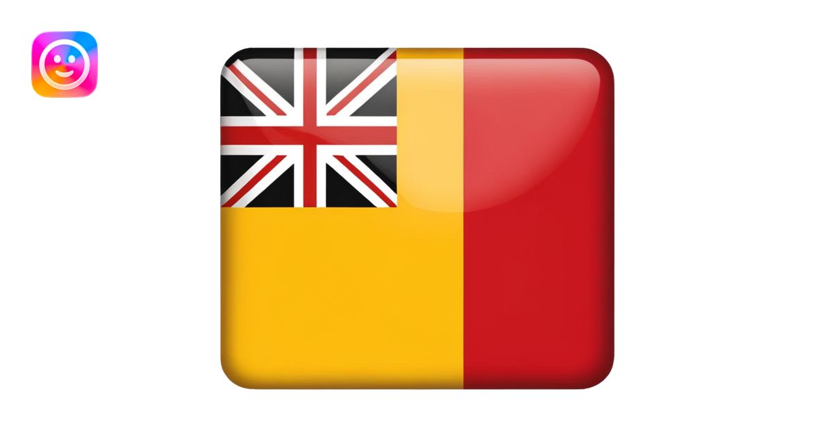 Aboriginal Australians flag without the British symbols emoji | AI ...