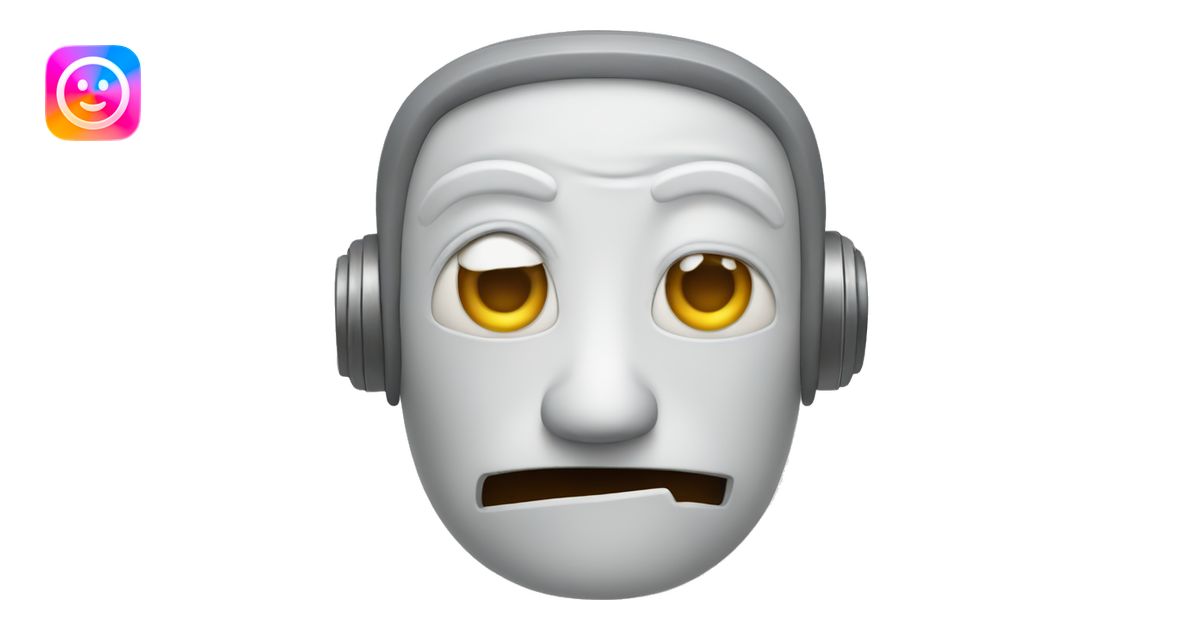 Paranoid Android emoji | AI Emoji Generator