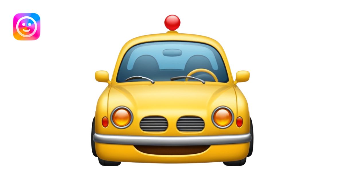 Car emoji | AI Emoji Generator