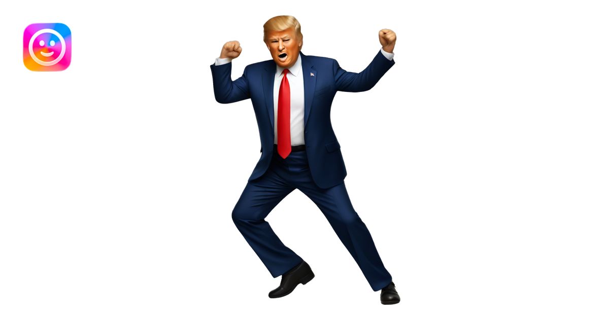 Donald trump dancing emoji | AI Emoji Generator