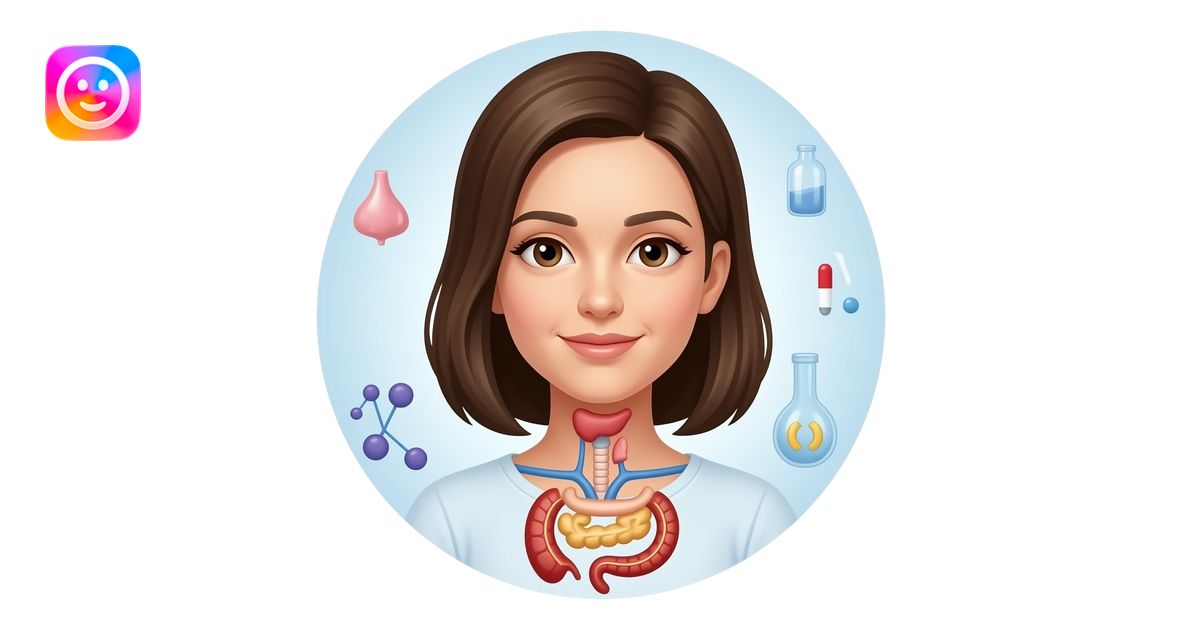 girl with visible pituitary gland, thyroid gland, pancreas and hormones ...