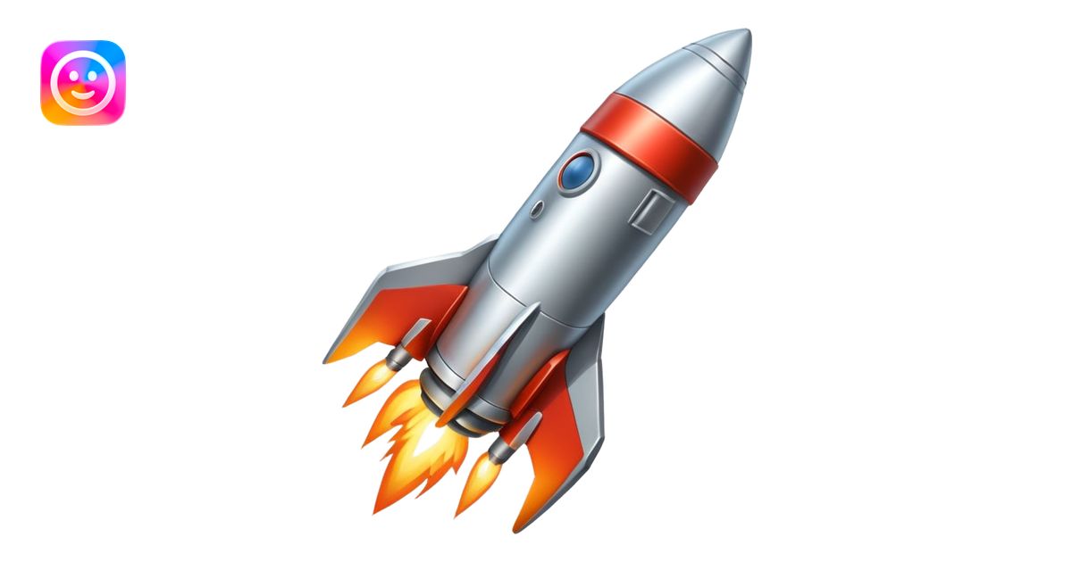 rocket emoji | AI Emoji Generator