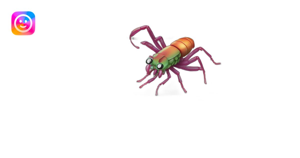 Mantis shrimp typing on a custom mechanical keyboard emoji | AI Emoji ...
