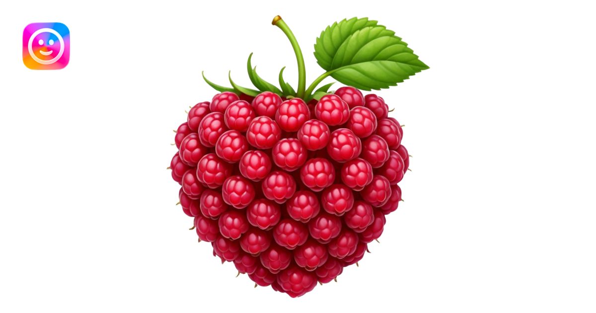 raspberry emoji | AI Emoji Generator