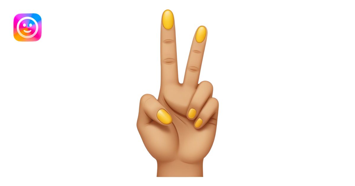 Middle finger with smiley face emoji | AI Emoji Generator