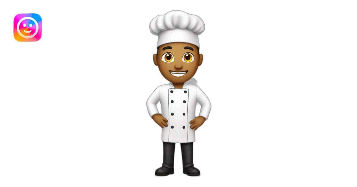 Restaurant chef animation emoji | AI Emoji Generator