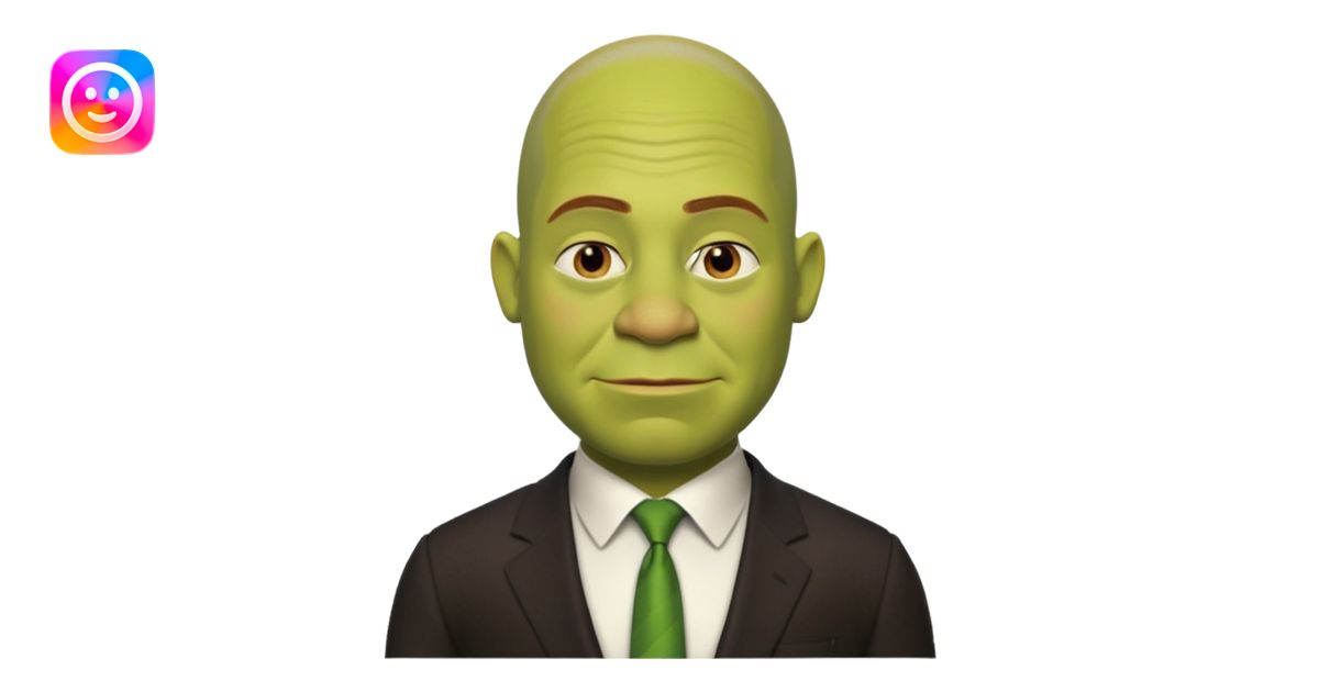 shrek as a jeff bezos emoji | AI Emoji Generator