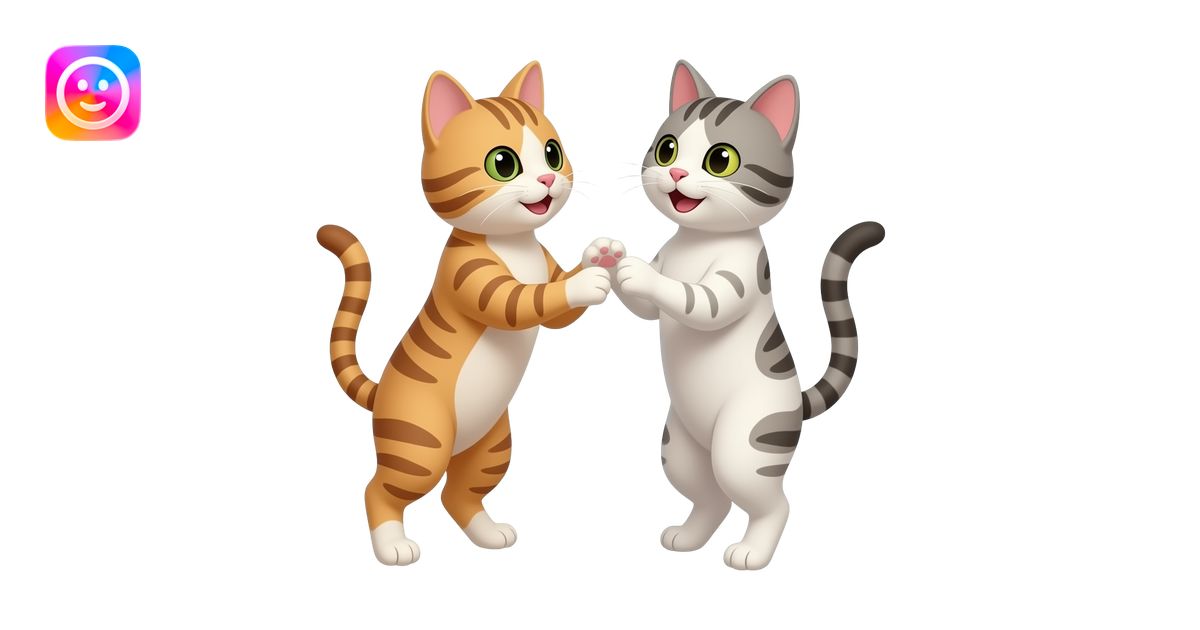 Cats emoji | AI Emoji Generator