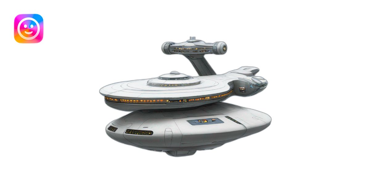 starship enterprise emoji | AI Emoji Generator