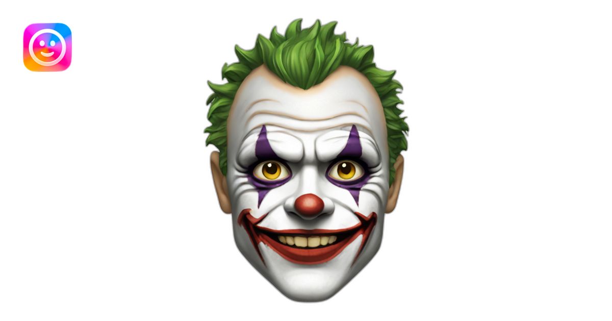 heath ledger joker emoji | AI Emoji Generator