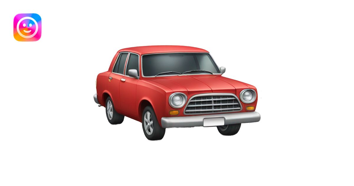Car crying emoji | AI Emoji Generator