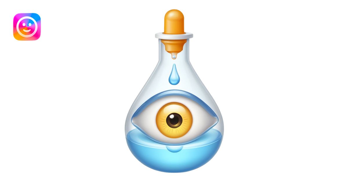 Eye drops emoji | AI Emoji Generator