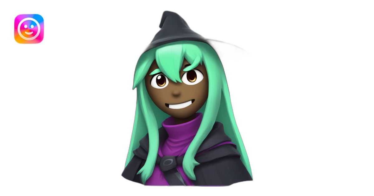 deltarune ralsei emoji | AI Emoji Generator
