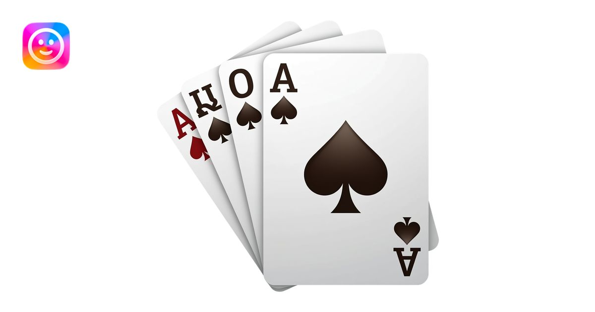 Cards emoji | AI Emoji Generator