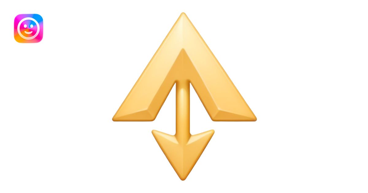 Cream down Down arrow emoji | AI Emoji Generator