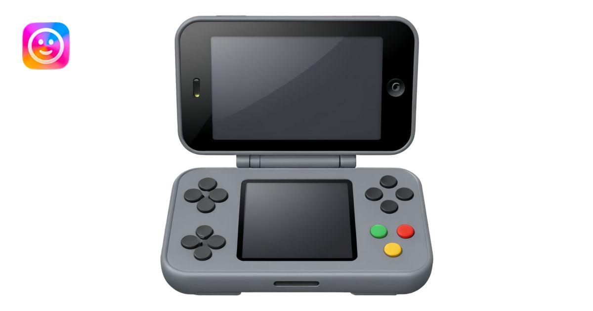 handheld console 2000s emoji | AI Emoji Generator