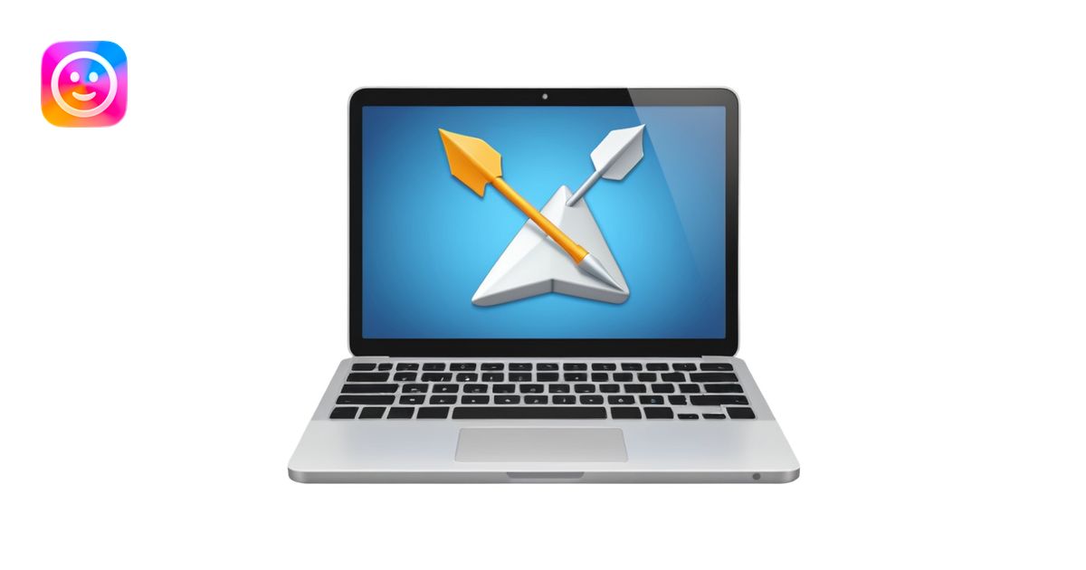 mouse pointer laptop emoji | AI Emoji Generator