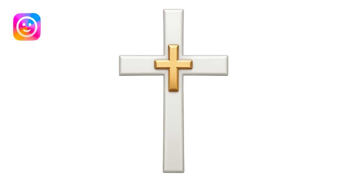 Create more catholic cross emojis more simple and clean emoji | AI ...