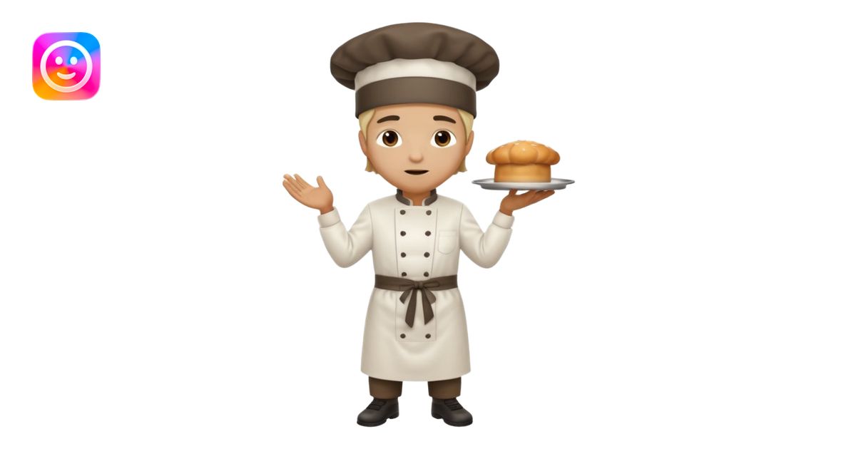 High resolution of realistic full body chef distorted , no extra hybrid ...