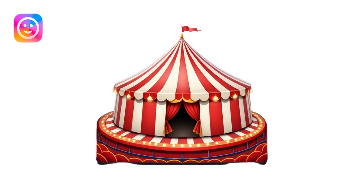 circus performance arena emoji | AI Emoji Generator
