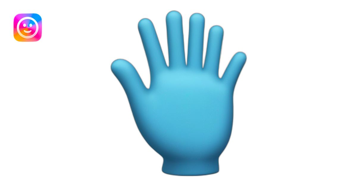 android icon waving hand emoji | AI Emoji Generator