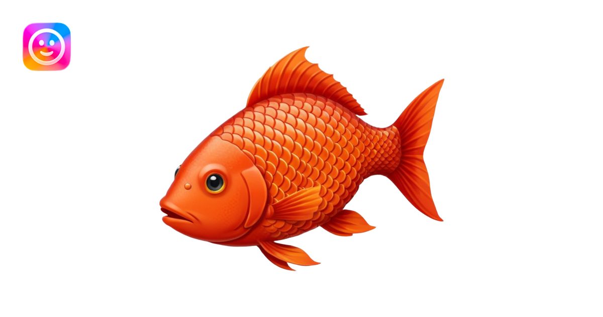 a red fish emoji | AI Emoji Generator