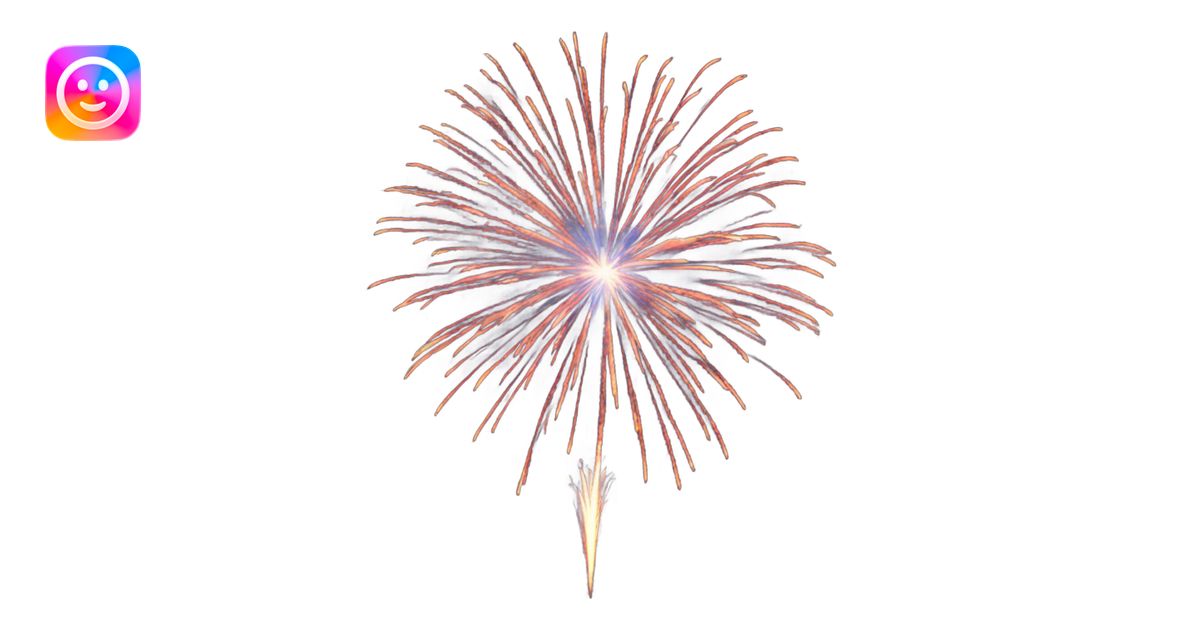 Firework emoji | AI Emoji Generator