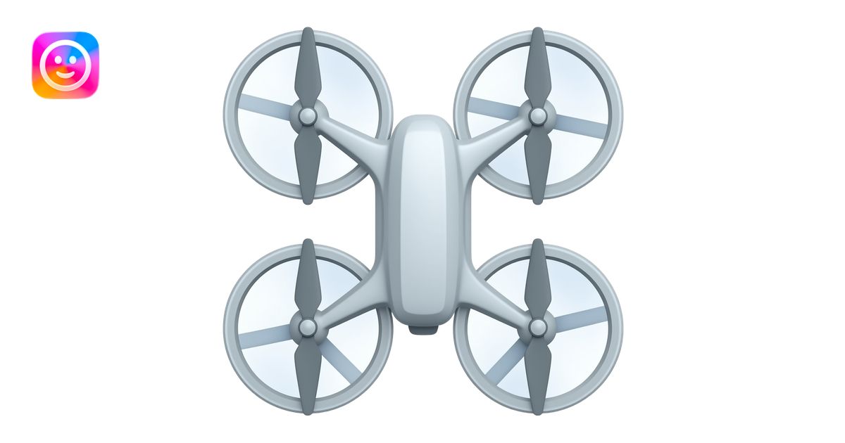 FPV drone dropping explosive payload emoji | AI Emoji Generator