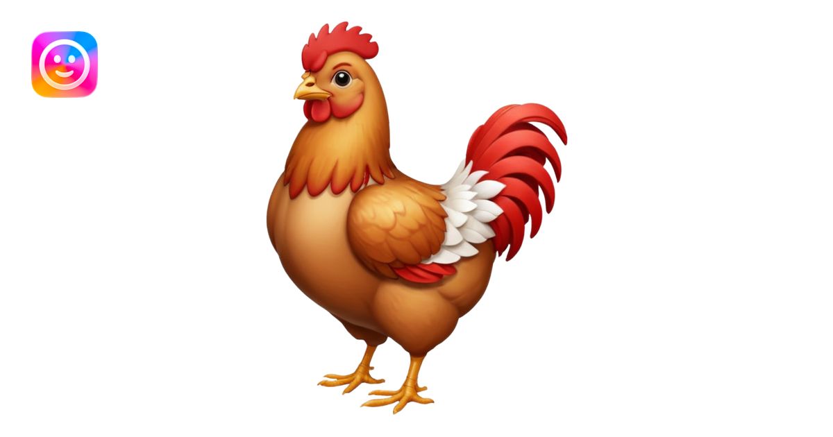 chicken emoji | AI Emoji Generator