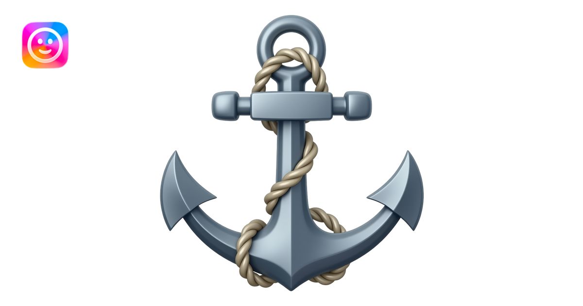 anchor emoji | AI Emoji Generator