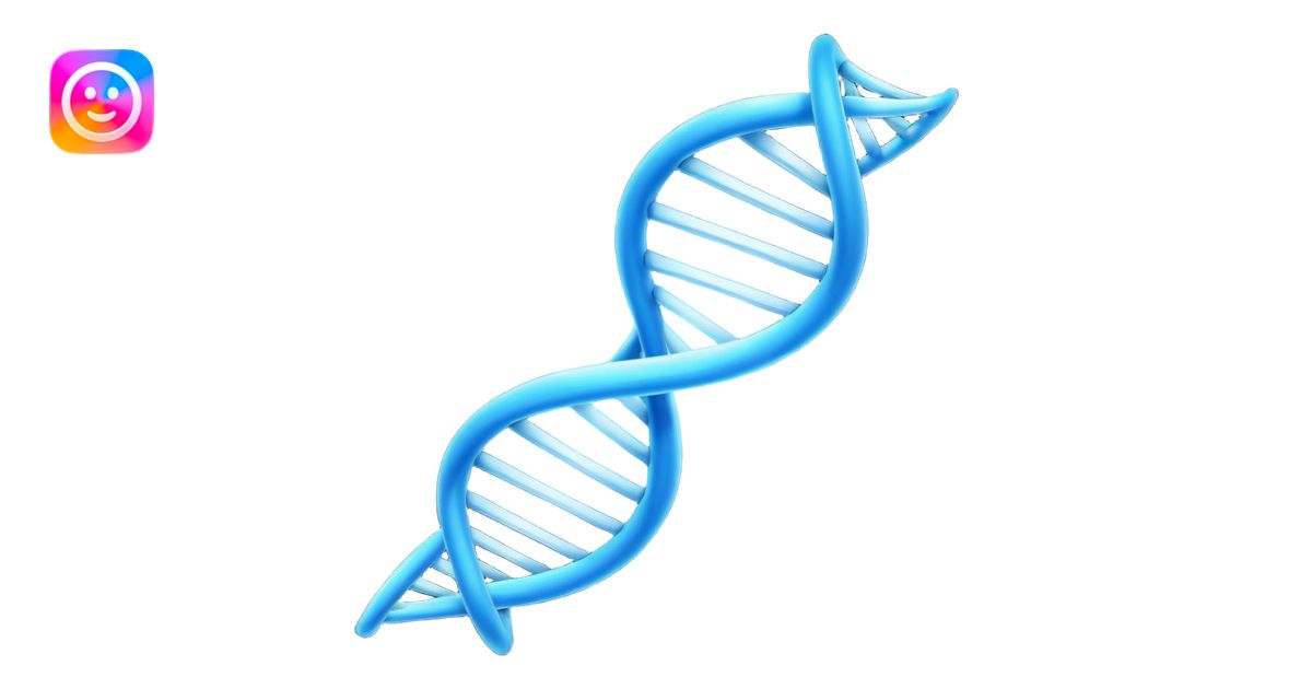 dna emoji | AI Emoji Generator