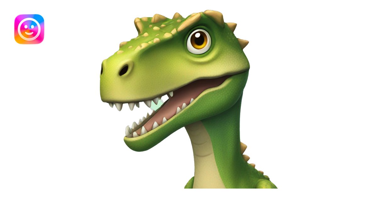 raya dinosaur emoji | AI Emoji Generator