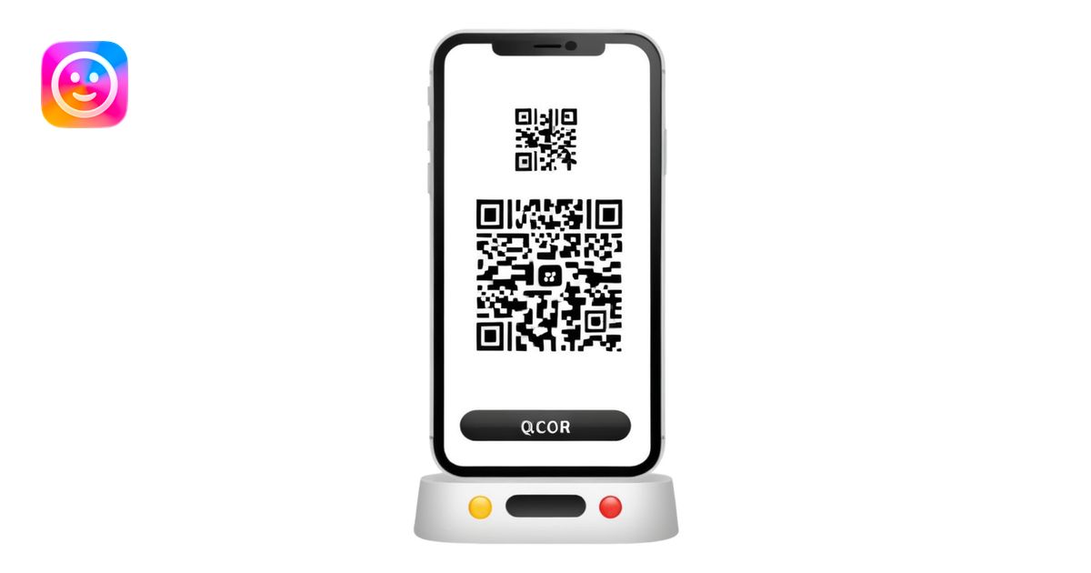 restaurant qr menu emoji | AI Emoji Generator