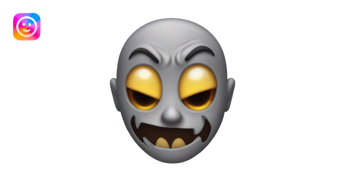 Scary cursed emoji emoji | AI Emoji Generator