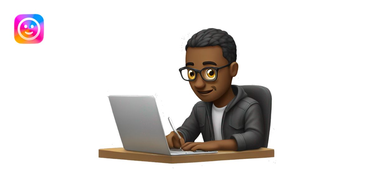 web developer writing code emoji | AI Emoji Generator