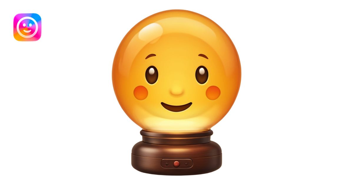 Lamp with warm glow emoji | AI Emoji Generator