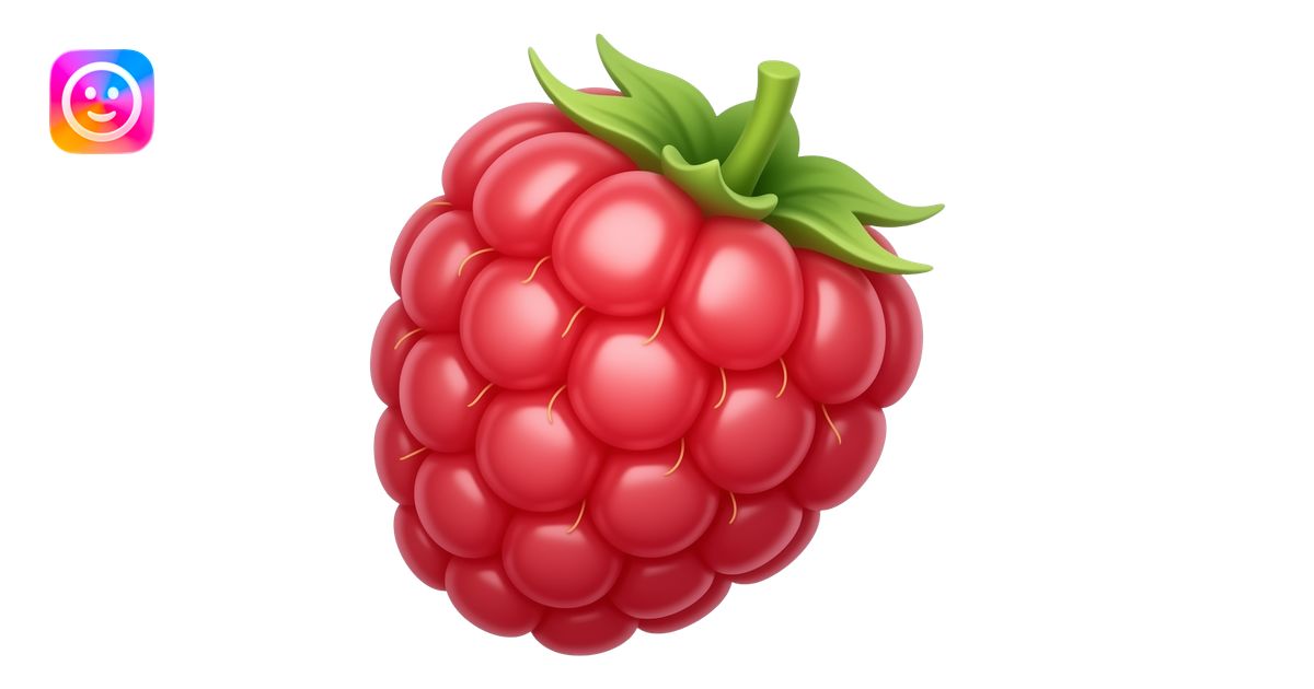 raspberry emoji | AI Emoji Generator