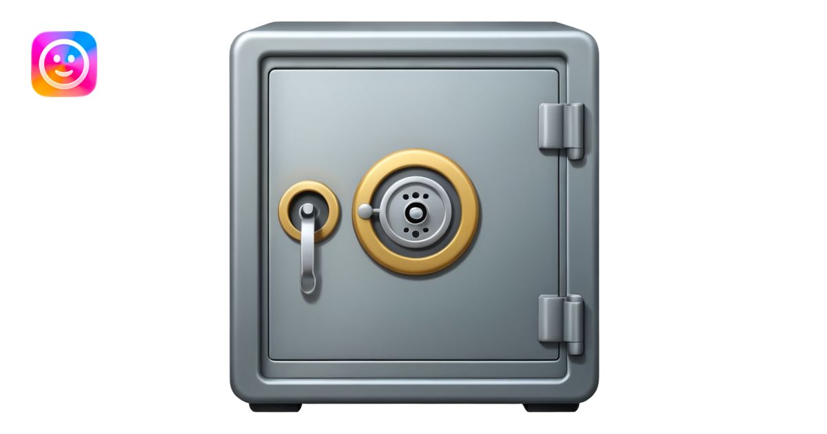 bank safe emoji | AI Emoji Generator