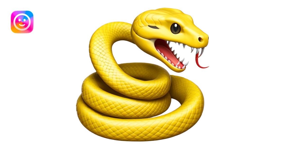 snake that does releases emoji | AI Emoji Generator