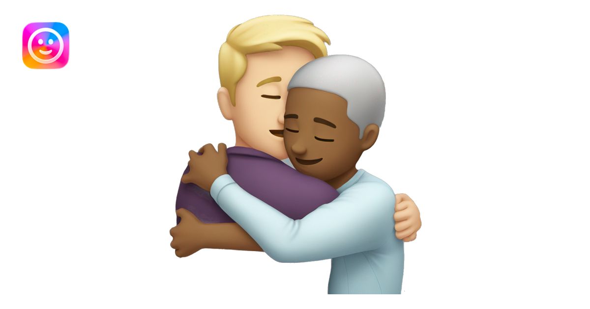 Hug emoji | AI Emoji Generator