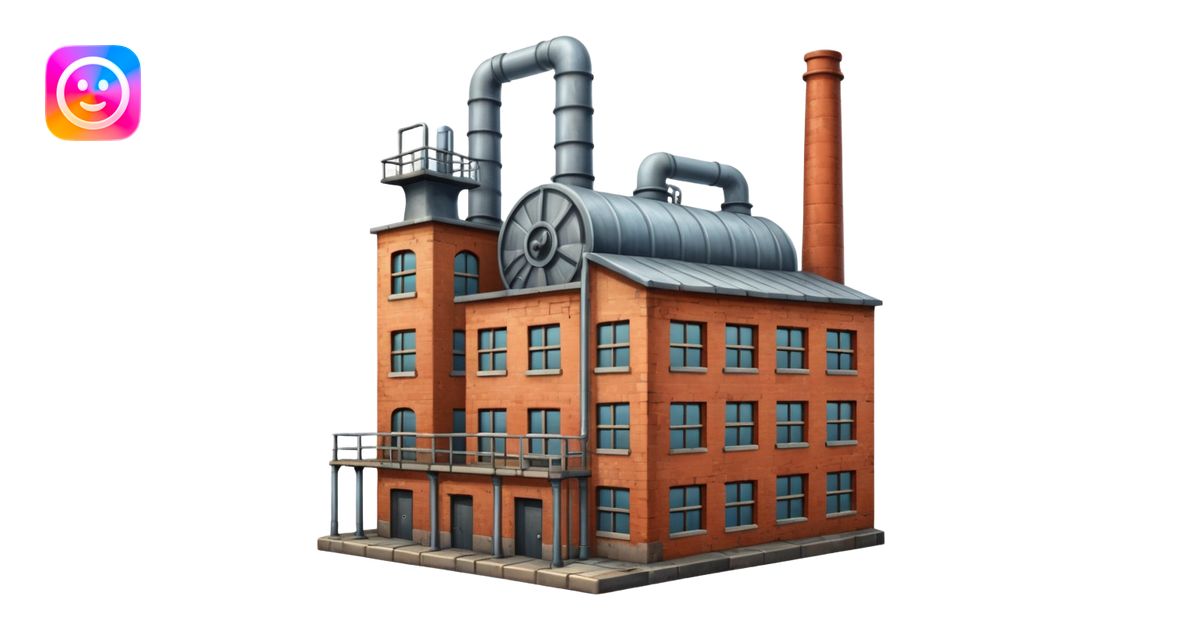 factory emoji | AI Emoji Generator
