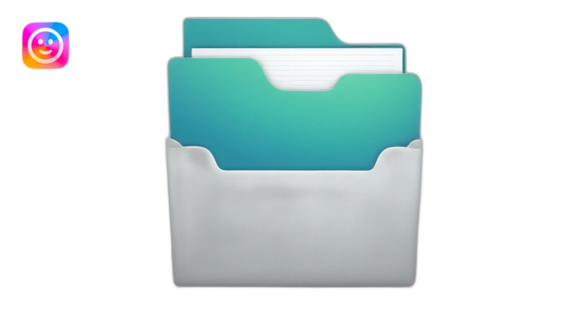 folder emoji | AI Emoji Generator