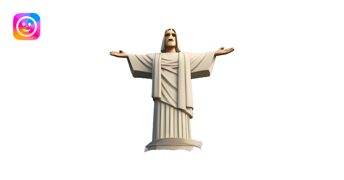 cristo redentor emoji | AI Emoji Generator