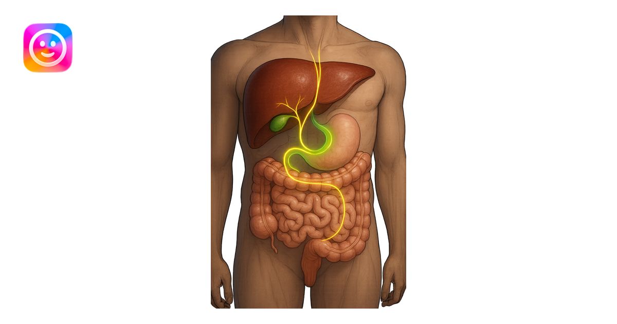 A detailed anatomical illustration-style image focusing on the human ...