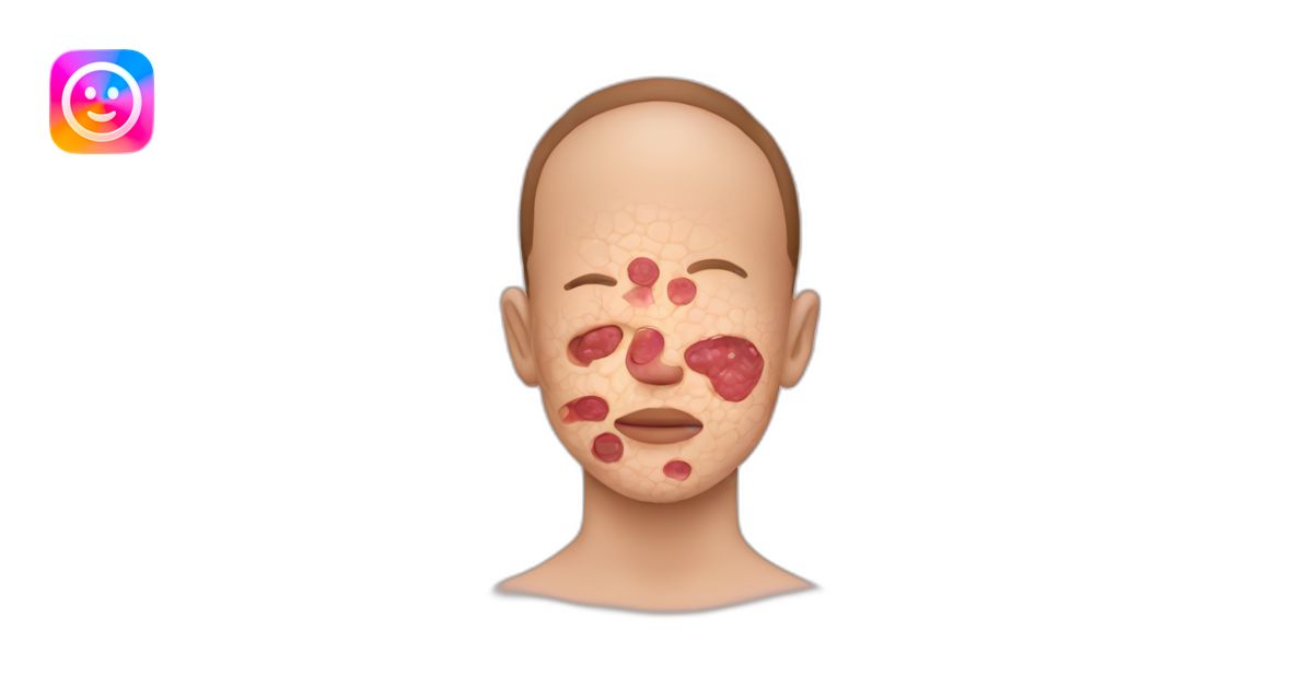 a skin disease emoji | AI Emoji Generator