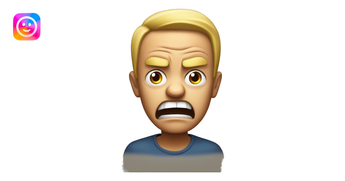 angry shocked emoji | AI Emoji Generator