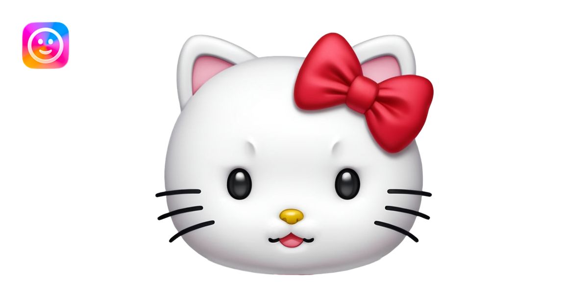 Hello Kitty emoji | AI Emoji Generator