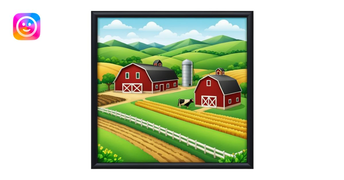 Farm emoji | AI Emoji Generator
