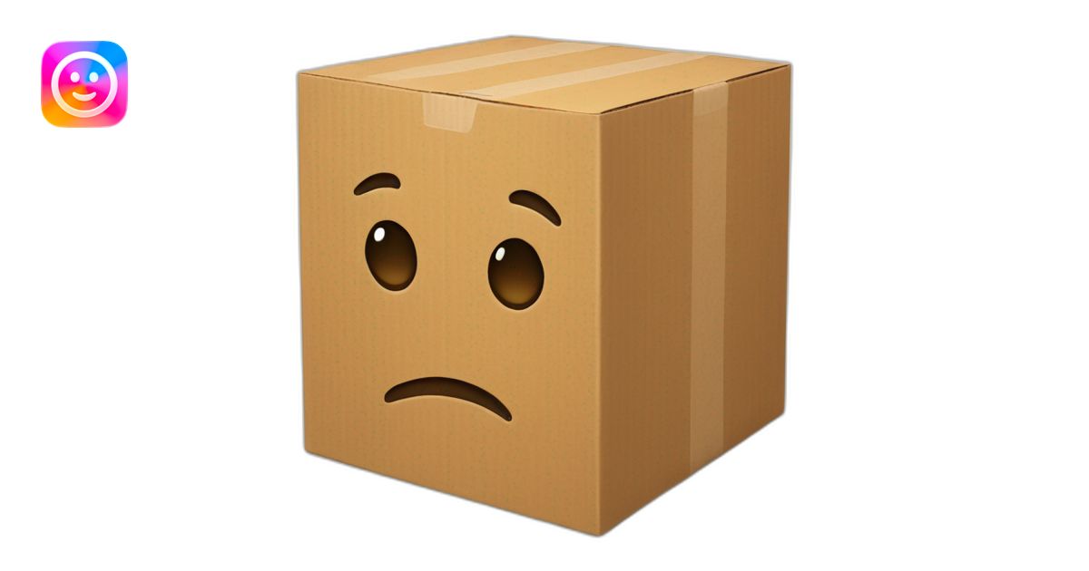 cardboard box emoji | AI Emoji Generator